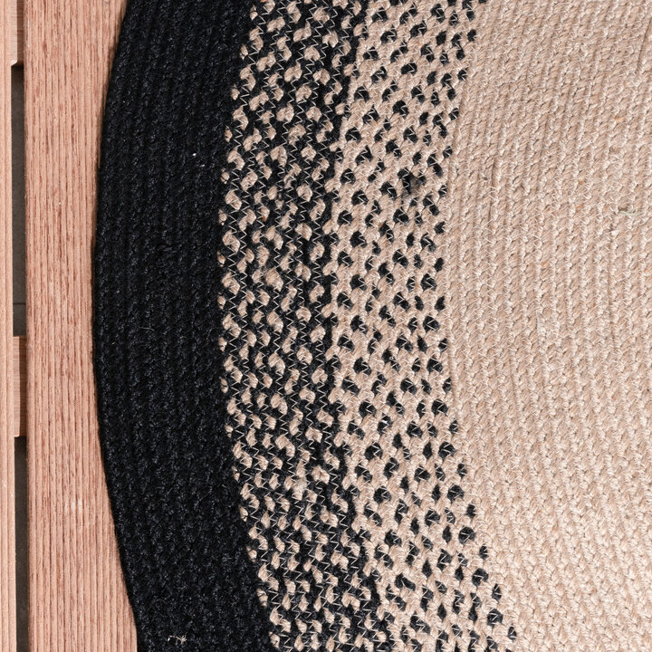 In- & Outdoor Teppich Rund - Florence Schwarz - 4