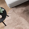 Flauschiger Teppich Oval - Cozy Taupe - thumbnail 2