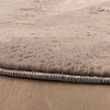 Flauschiger Teppich Oval - Cozy Taupe - thumbnail 5