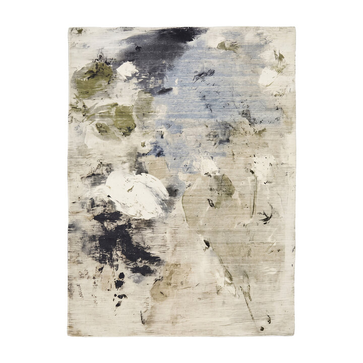 Teppich Abstrakt - Amelie Dunkelblau - 1