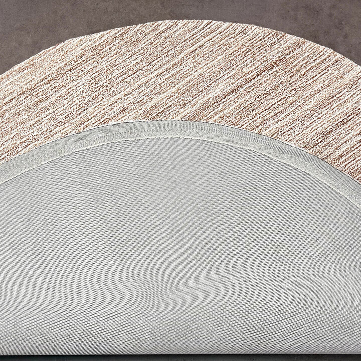 Wollteppich Rund - Pedro Braun Meliert - 5
