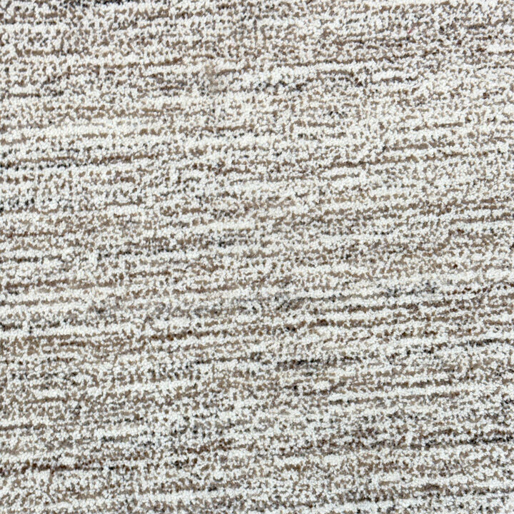 Wollteppich Rund - Pedro Taupe Meliert - 2