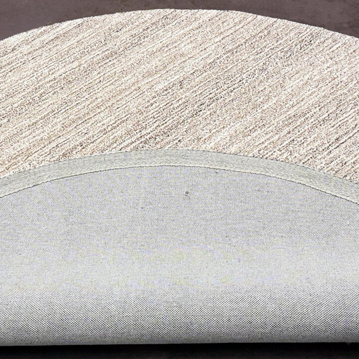 Wollteppich Rund - Pedro Taupe Meliert - 5