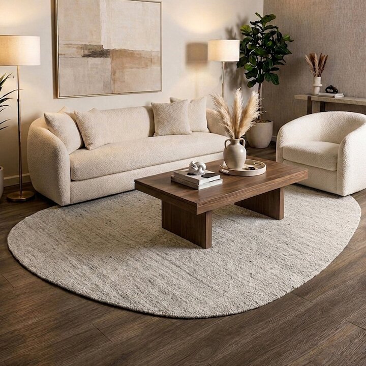 Berberteppich - Aicha Pebble Taupe