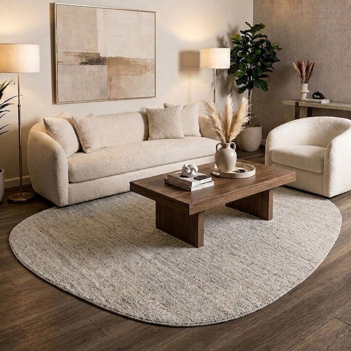 Berberteppich - Aicha Pebble Grau