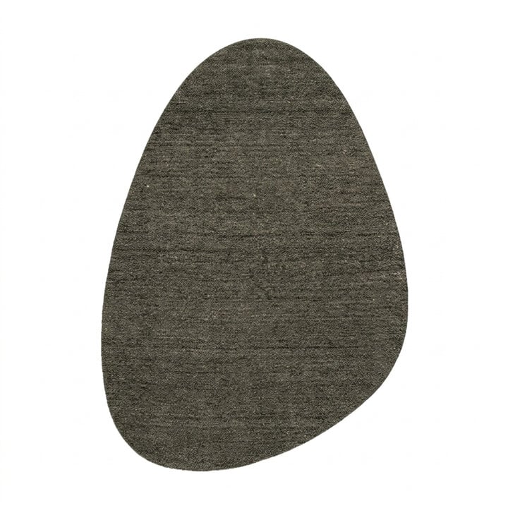Berberteppich - Aicha Pebble Dunkelgrün - 1