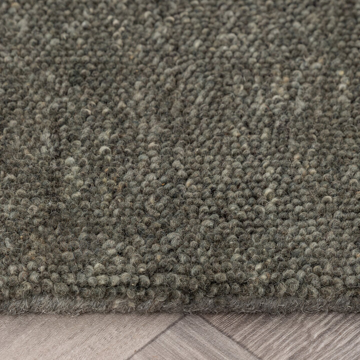 Berberteppich - Aicha Pebble Dunkelgrün - 4