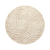 Teppich Skandinavisch Rund - Lova Arches Beige - thumbnail 1