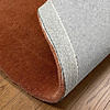 Wollteppich Rund - Isara Border Terracotta - thumbnail 5