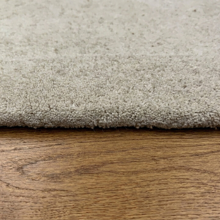 Wollteppich Rund - Isara Border Creme - 4