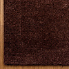 Wollteppich - Isara Border Dunkelbraun - thumbnail 3