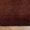Wollteppich - Isara Border Dunkelbraun - thumbnail 4