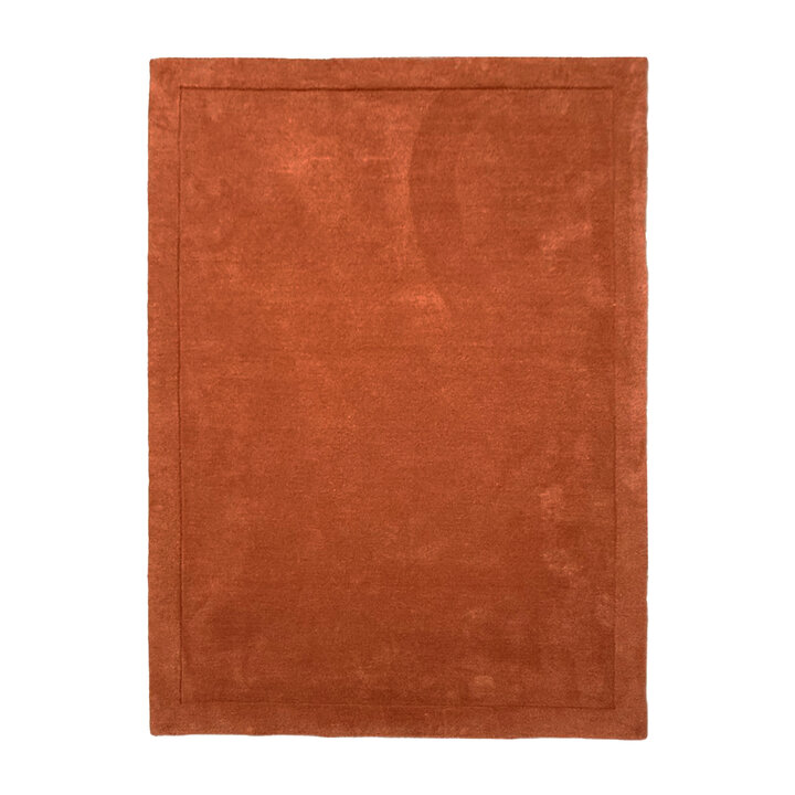 Wollteppich - Isara Border Terracotta - 1