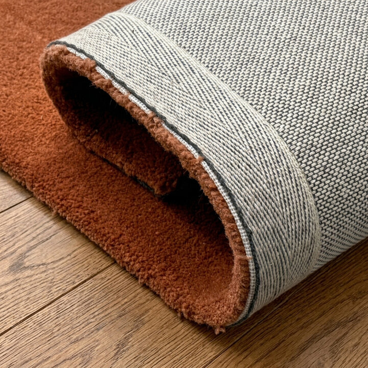 Wollteppich - Isara Border Terracotta - 5