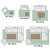 Wollteppich - Isara Border Terracotta - thumbnail 6
