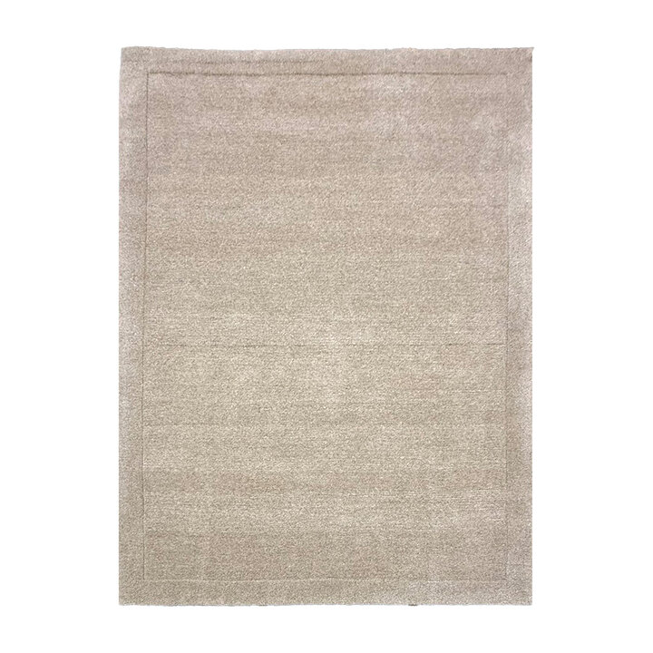 Wollteppich - Isara Border Creme - 1
