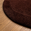 Teppich Organisch - Isara Border Dunkelbraun - thumbnail 3
