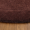 Teppich Organisch - Isara Border Dunkelbraun - thumbnail 4