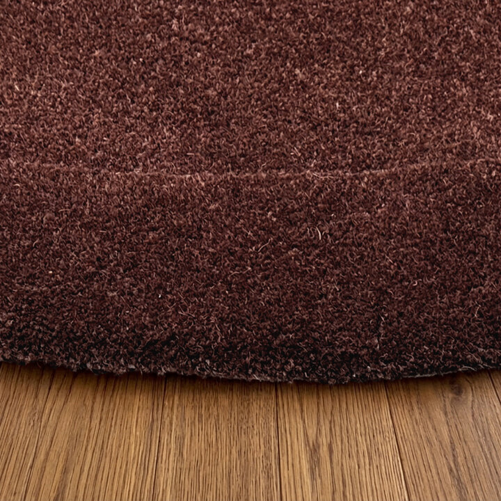 Teppich Organisch - Isara Border Dunkelbraun - 4
