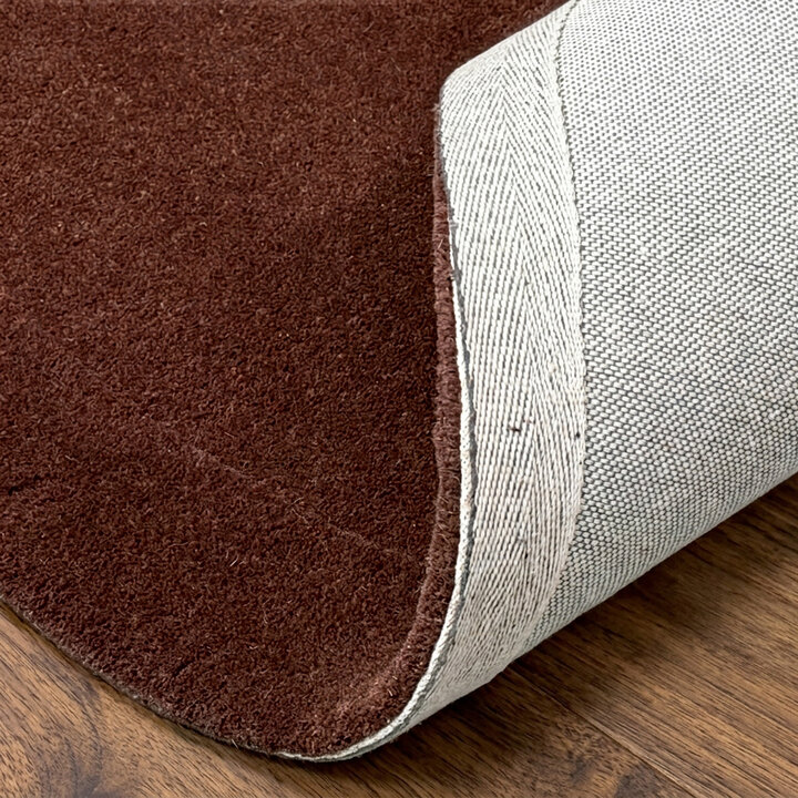 Teppich Organisch - Isara Border Dunkelbraun - 5
