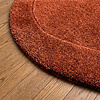 Teppich Organisch - Isara Border Terracotta - thumbnail 3