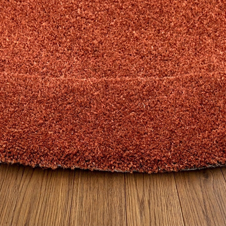 Teppich Organisch - Isara Border Terracotta - 4