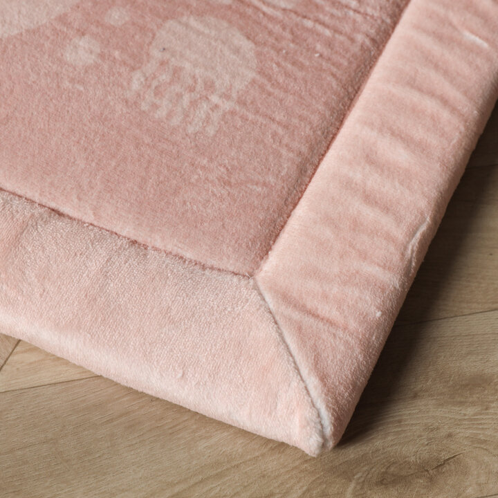 Waschbare Spielmatte Baby - Flo Rosa - 4