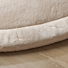 Waschbare Spielmatte Rund - Flo Beige - thumbnail 4