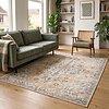 Orientteppich - Leyla Medaillon Taupe - thumbnail