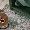 Orientteppich - Leyla Medaillon Grün - thumbnail 2