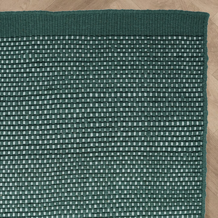 Wollteppich - Bliss  Petrol Blau - 3