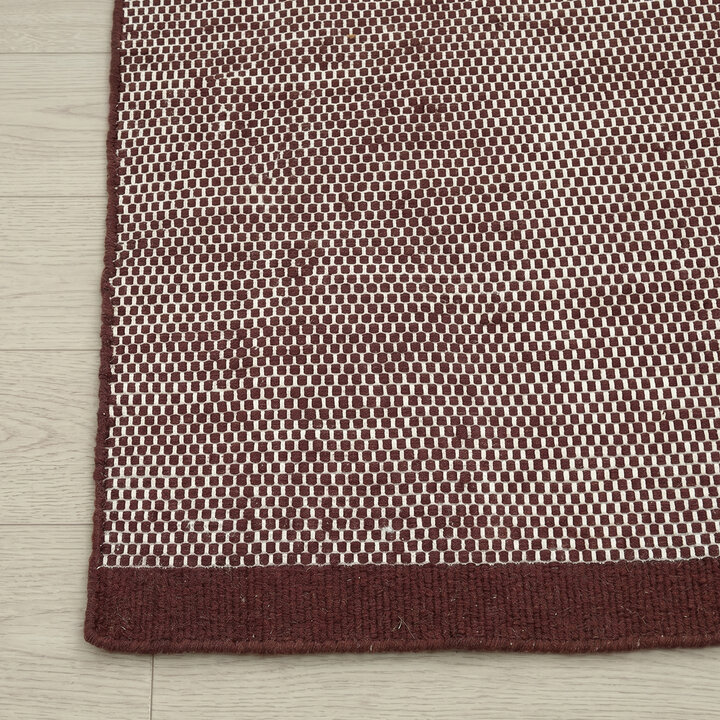 Wollteppich - Bliss  Rot - 3