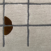 Geometrischer Teppich - Brunello Circles Gelb - thumbnail 2