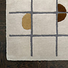 Geometrischer Teppich - Brunello Circles Gelb - thumbnail 3