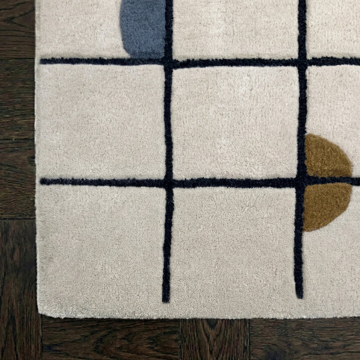 Geometrischer Teppich - Brunello Circles Bunt - 3