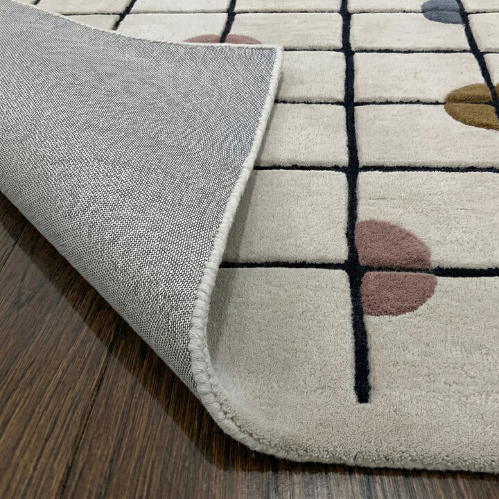 Geometrischer Teppich - Brunello Circles Bunt - 5