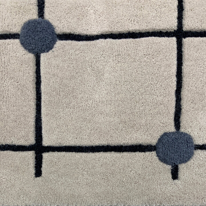 Geometrischer Teppich - Brunello Dots Bunt - 2