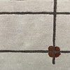 Geometrischer Teppich - Brunello Dots Terrakotta - thumbnail 2