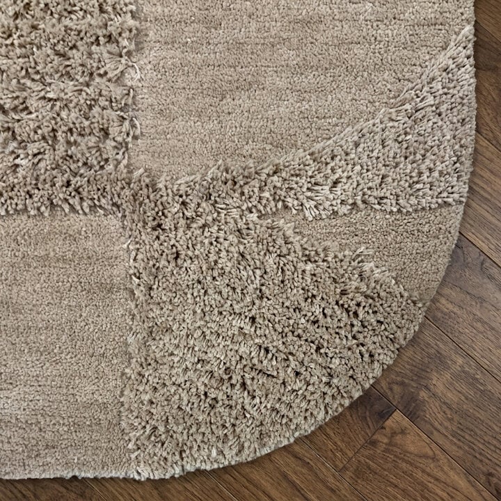 Teppich Organisch - Odette Shapes Taupe - 3