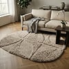 Teppich Organisch - Odette Curves Taupe - thumbnail