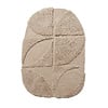 Teppich Organisch - Odette Curves Taupe - thumbnail 1