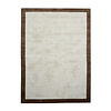 Kurzflor Teppich - Lucien Border Creme - thumbnail 1