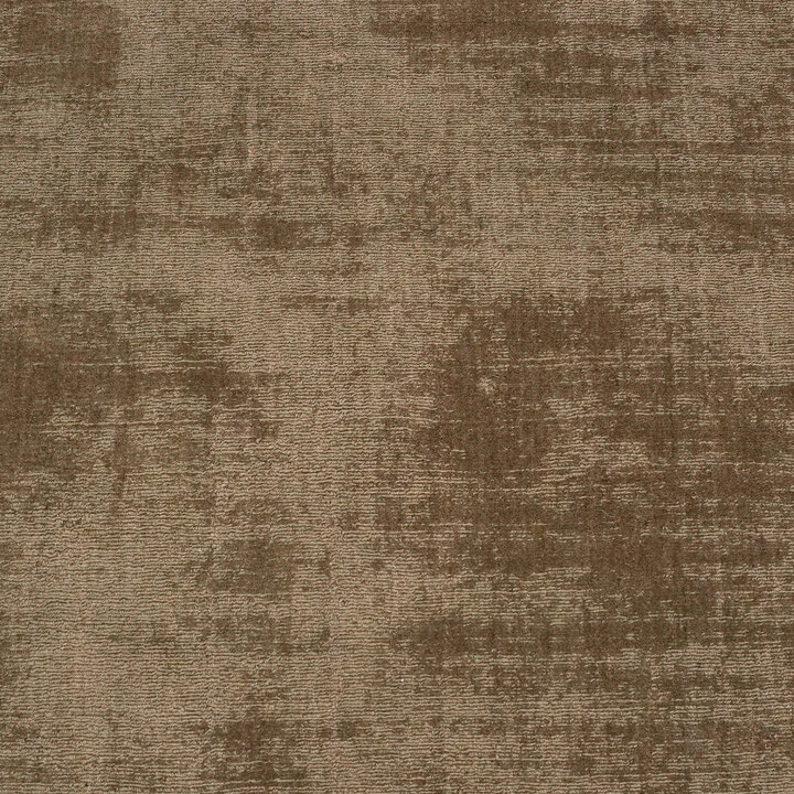 Kurzflor Teppich - Lucien Border Braun - 2