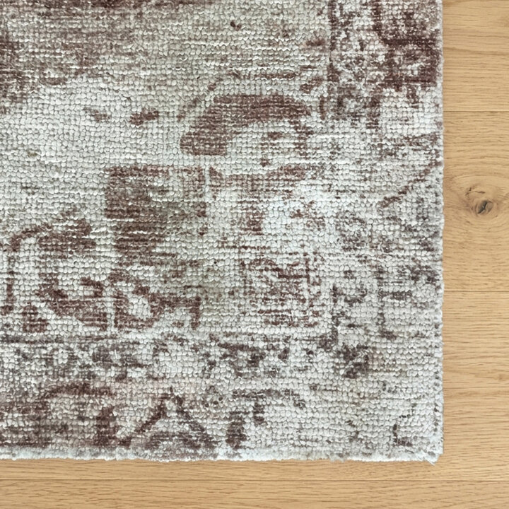 Vintage teppich - Kyra Medaillon Braun - 3