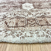 Teppich rund vintage - Kyra Medaillon Braun - thumbnail 4