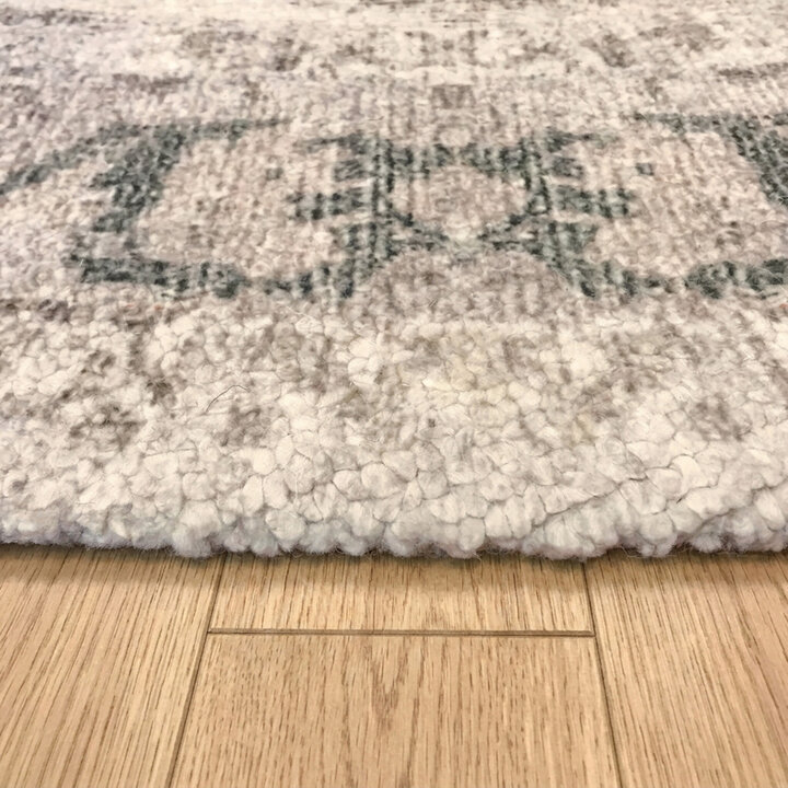 Teppich rund vintage - Kyra Medaillon Creme - 4
