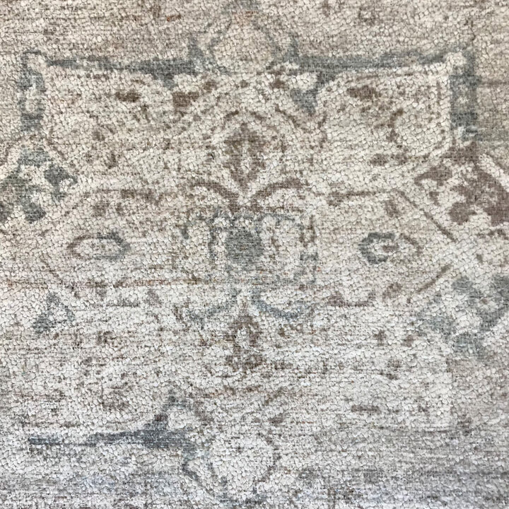 Teppich rund vintage - Kyra Medaillon Taupe - 2