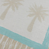 Outdoor-Teppich - Oasis Palm Blau Rot - thumbnail 3