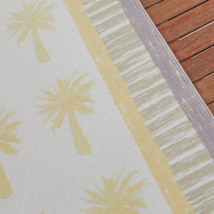 Outdoor-Teppich - Oasis Palm Gelb Lila - 2