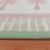 Outdoor-Teppich - Oasis Palm Rosa Grün - thumbnail 5